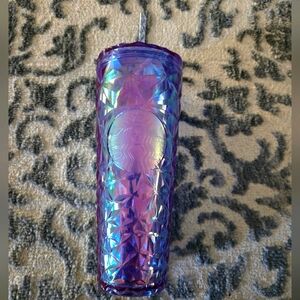 NWT Venti Starbucks cold cup 2024 Light Purple Crystal Tumbler